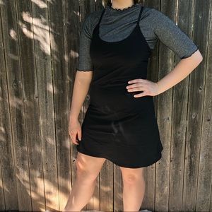 Black Outdoor Voices Exercise Dress